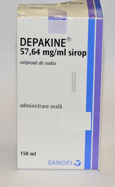 Nationwide Miraculous ankle DEPAKINE prospect 57.64mg/ml x1 sirop SANOFI 20.14 RON medicament d...