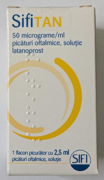 SIFITAN 50mcg/ml ophthalmic drops solution NTCR.L., latanoprost