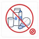 Milch, Kalzium, Eisen oder Antazida vermeiden